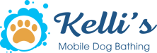 kelli's mobile dog bathing logo